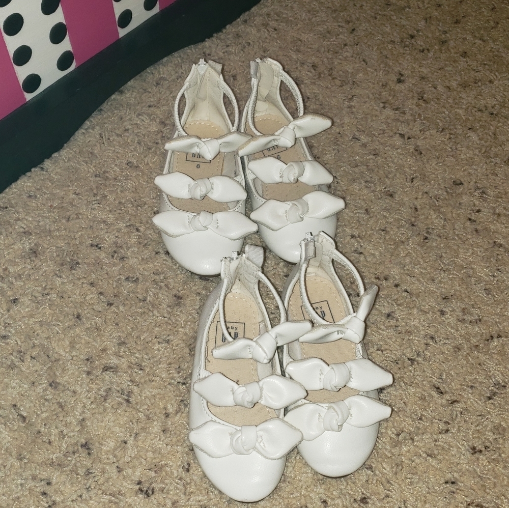 White dress shoes from the Gap